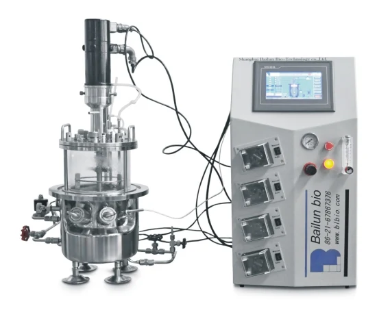 Membranbioreaktor für Definitionshefeherstellungsmaschine mit Labortank-Bioreaktor